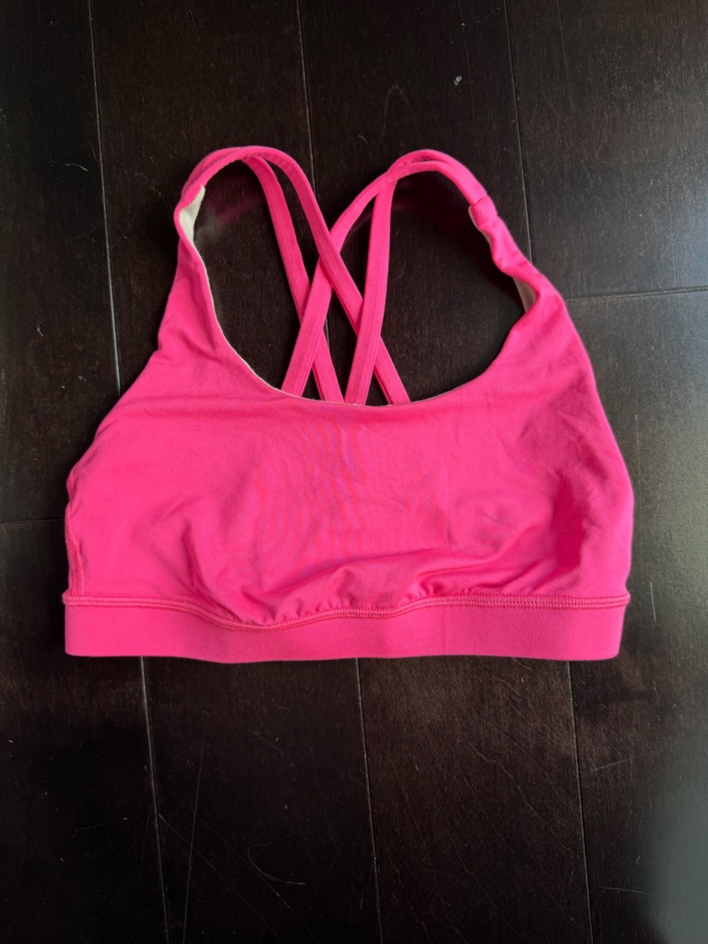 lululemon athletica Hot Pink Energy Bra